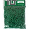 Wedge Green 100/Bag -0