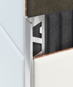 L Profile Aluminium 6mm Bright Silver x 3m-56