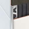 L Profile Aluminium 8mm Matt Silver x 3m-0