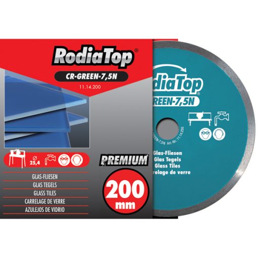 Rodia Glass Blade 125mm Cont. Rim-0
