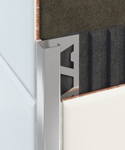 All-Quad Profile 304 S/Steel 8mm Brushed x 3m-145