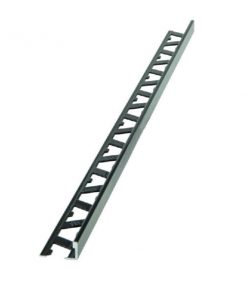 L Profile Aluminium 8mm Gloss Black x 3m-0