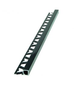 All-Quad Profile Aluminium 6mm Gloss Black x 3m-0